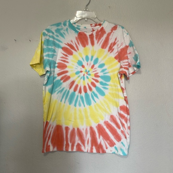 ORIGINAL USE MEN’S TIE DYE CREW NECK SHIRT - Picture 1 of 6
